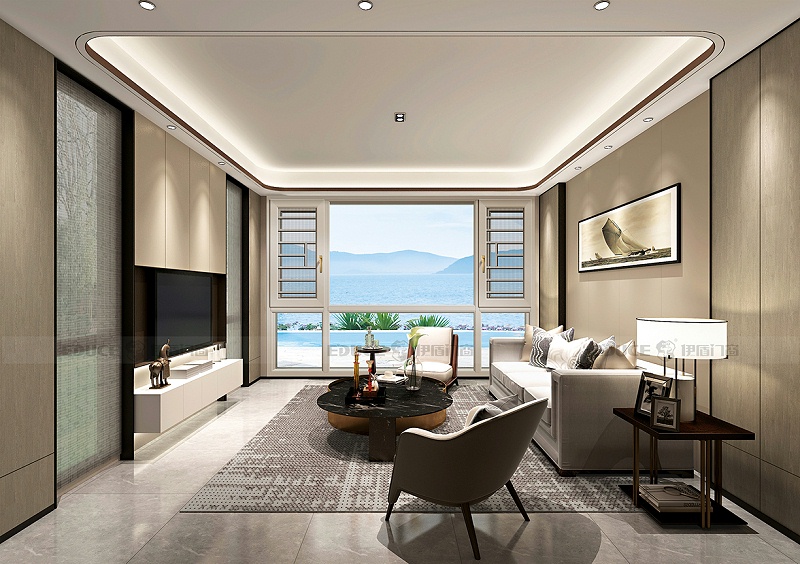 有了伊盾安全門窗，再也不用擔(dān)心孩子放暑假爬窗會(huì)有危險(xiǎn)了！柏林春天平開窗-ZJ 110mm 灰色